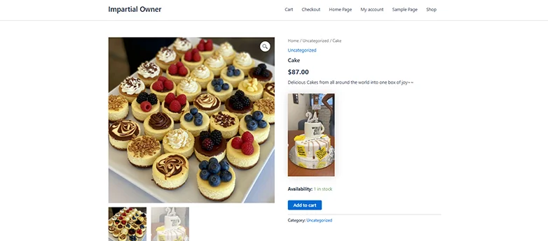 preview added product