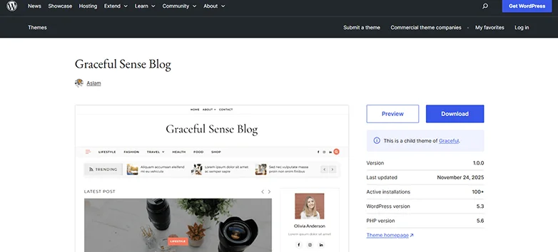 graceful sense blog