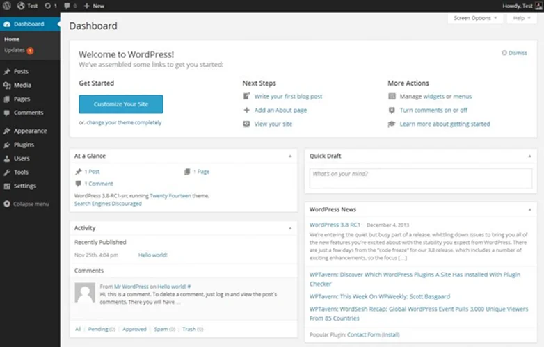 wp admin not working