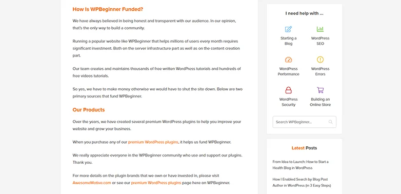 wpbeginner guide