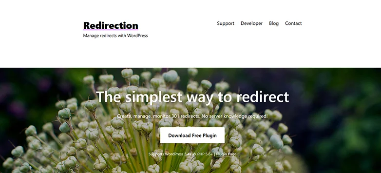 Redirection wordpress plugin 