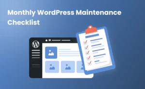 wordpress maintenance checklist